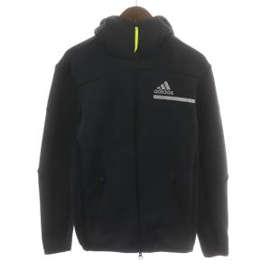 Z.N.E. IIM フルジップフーディー パーカー ジップアップ M 黒 ブラック GP7838