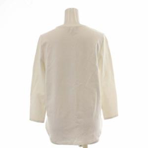 Theory 21AW RELAY JERSEY ROUNDHEM LS カットソー Tシャツ 長袖 S 白 ホワイト