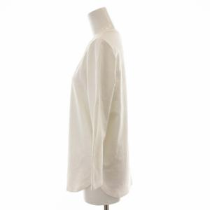 Theory 21AW RELAY JERSEY ROUNDHEM LS カットソー Tシャツ 長袖 S 白 ホワイト