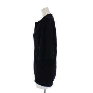 WOOL RECYCLE POLYESTER HIGH GAUGE RIB KNIT SKIPPER（2023/06