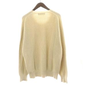 COMME des GARCONS HOMME AD1988 80s ヴィンテージ ニット セーター 長袖 コットン アイボリー