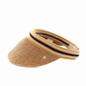 HELEN KAMINSKI BIANCA ビアンカ サンバイザー 帽子 ラフィア ベージュ