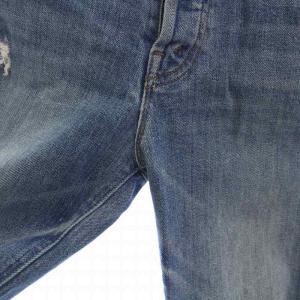 MOTHER THE RAMBLER ANKLE デニムパンツ ジーンズ ダメージ加工 25 S 青 ブルー