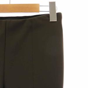 Theory 20AW SETTLE SLIT LEGGING KB イージーパンツ スラックス XS カーキ 01-0406004-688-900