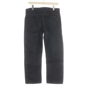 HERMES デニムパンツ ボタンフライ セリエボタン 42 インディゴ