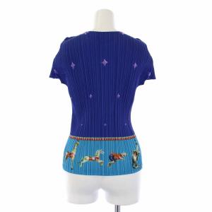 PLEATS PLEASE ISSEY MIYAKE 2004年製 Animal Carousel Merry Go Round プリーツカットソー 半袖