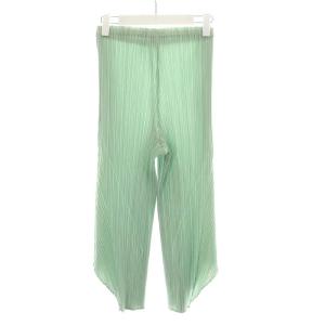 PLEATS PLEASE ISSEY MIYAKE イッセイミヤケ イージーパンツ L ライトグリーン