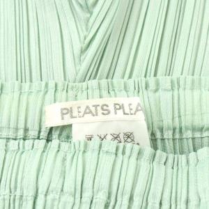 PLEATS PLEASE ISSEY MIYAKE イッセイミヤケ イージーパンツ L ライトグリーン