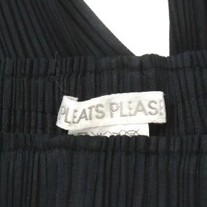 PLEATS PLEASE イッセイミヤケ ジョガーパンツ L ブラック