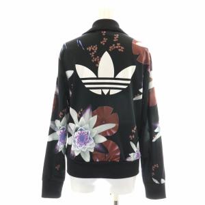 adidas Originals Lotus Print Track Jacket トラックジャケット ブルゾン 長袖 花柄 総柄 3ライン サイドライン ジップアップ
