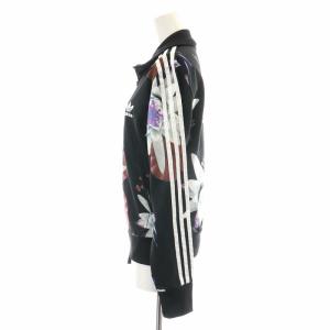 adidas Originals Lotus Print Track Jacket トラックジャケット ブルゾン 長袖 花柄 総柄 3ライン サイドライン ジップアップ