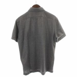PAUL SMITH ポロシャツ 半袖 無地 L グレー