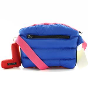 LUDLOW Quilted belt bag ボディバッグ ウエストバッグ ショルダーバッグ ダウンデザイン Lチャーム付き マルチカラー