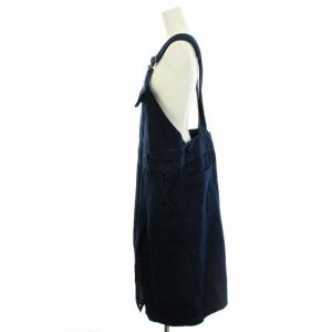 ISSEY MIYAKE I.S. ヴィンテージ サロペット ジャンパースカート デニム ロング ミモレ 9 M インディゴ