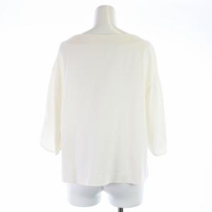 ADORE カットソー Tシャツ ボートネック 五分袖 38 M 白 ホワイト