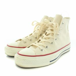 CONVERSE オールスター ALL STAR スニーカー シューズ ハイカット キャンバス 5.5 24.5cm キナリ