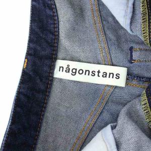 nagonstans 18SS デニムパンツ ジーンズ テーパード 32 XS インディゴ