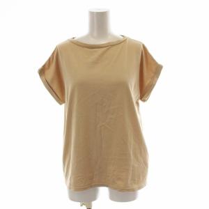 カットソー Tシャツ 半袖 無地 38 M ベージュ
