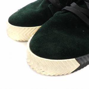adidas Originals ALEXANDER WANG SKATE MID スニーカー シューズ スエード ハイカット US5.5 23.5cm 黒