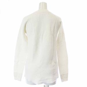 Shinzone ワッフルカットソー クルーネック 長袖 プルオーバー F 白 ホワイト B00MSCU16