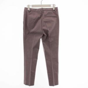 Theory 20SS テーパードパンツ センタープレス ジップアップ 00 XS 紫 パープル