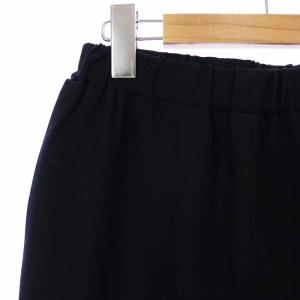 ENFOLD スキニーパンツ イージーパンツ スラックス 38 M 黒 ブラック 300AA231-2130