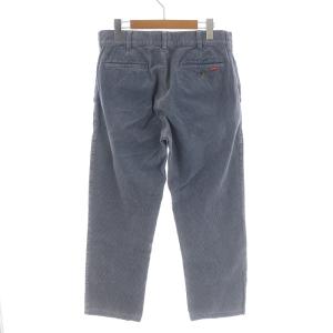 Supreme コーデュロイパンツ ストレート ジップフライ 32 M ブルーグレー