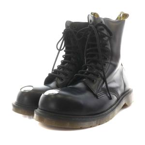 Dr.Martens MAINE カットアウト スチールトゥ 10ホールブーツ ショートブーツ 27.0cm ブラック