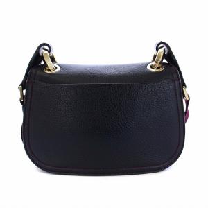 JIMMY CHOO VARENNE CROSSBODY ショルダーバッグ レザー ブラック