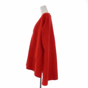 ADORE 23SS ドライストレッチカーディガン ニット Vネック ドルマンスリーブ 38 M レッド