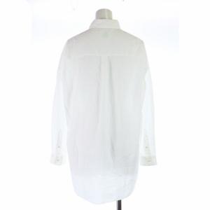 フィナモレ バーニーズニューヨーク オーバーサイズホワイトシャツ40 フィナモレ バーニーズニューヨーク オーバーサイズホワイト