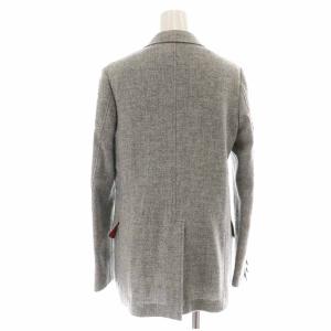 S3B TWEED BLAZER ジャケット ウール ワッペン 01 グレー MB174-1012 