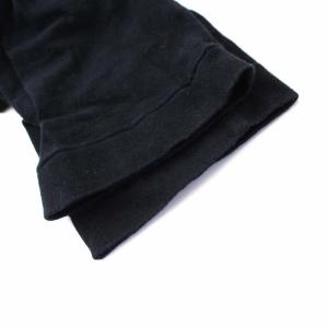 PLAY Comme des Garçons AD2021/10 Tシャツ カットソー ロンT 長袖 ハートワッペン M 黒 ブラック AZ-T118