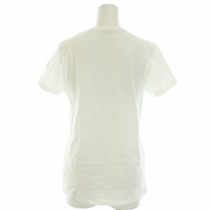 MONCLER 19AW Tシャツジーロコッロ T-SHIRT GIROCOLLO カットソー クルーネック 半袖 ロゴワッペン S 白 ホワイト