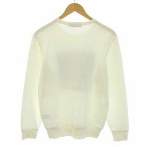 POLO RALPH LAUREN スウェット トレーナー クルーネック 長袖 ロゴプリント XS 白 ホワイト 黒 ブラック