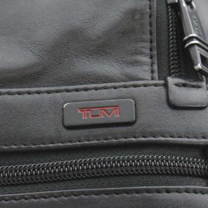 TUMI オールレザー ブリーフケース ビジネスバッグ ハンドバッグ ショルダーバッグ 2way 黒 ブラック