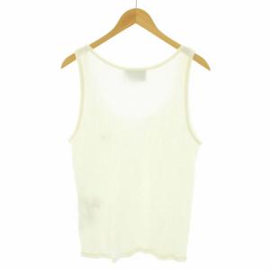 GUCCI adidas コットンタンクトップ カットソー ノースリーブ S ホワイト