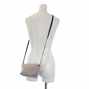 Hervé Chapelier GPライン リュクスショルダーバッグ XS  ポシェット グレージュ