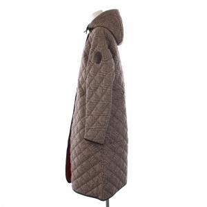 POLO RALPH LAUREN キルティングコート 中綿 グレンチェック XXS ベージュ 茶 タグ付き