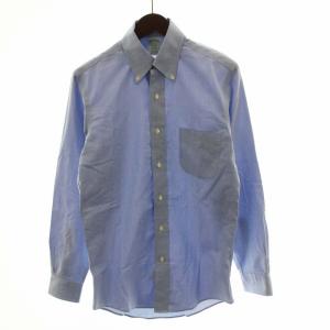MILANO ワイシャツ 長袖 ボタンダウン 141/2-32 S ライトブルー