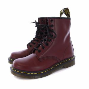 Dr.Martens 8HOLE BOOTS 8ホールブーツ ショートブーツ レースアップ レザー UK4 23cm ボルドー 11821