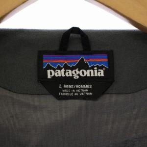 Patagonia クラウドリッジジャケット マウンテンパーカー ジップアップ ロゴ L 黒 ブラック 83675FA17