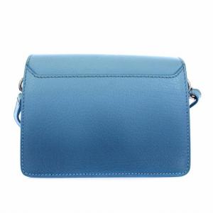 JIMMY CHOO マデリン クリスタルバッグル ショルダーバッグ ブルー