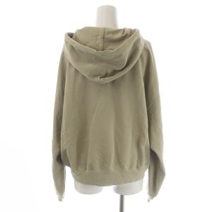 AURALEE フォア イエナ FOR IENA パーカー スウェット プルオーバー 長袖 フード 1 M カーキ