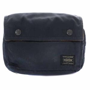 タンカー マルチポーチ ナイロン フラップ 紺 ネイビー