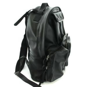 LUGGAGE LABEL NEW LINER ニューライナー リュックサック デイパック バックパック PVCレザー 鞄 黒 ブラック