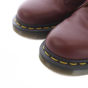 Dr.Martens 1461 59 ギブソン 3ホールシューズ レースアップ ステッチ レザー UK6 25cm ボルドー 10085