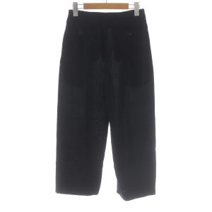 ISSEY MIYAKE テーパードパンツ スラックス ツイルタック ウール M 黒 ブラック