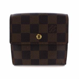 ポルトフォイユ エリーズ ダミエ 三つ折り財布 Wホック N61654