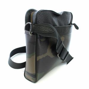 COACH CHR CMRA CAMO ショルダーバッグ メッセンジャー レザー 迷彩柄 カモフラ 黒 ブラック カーキ F29052